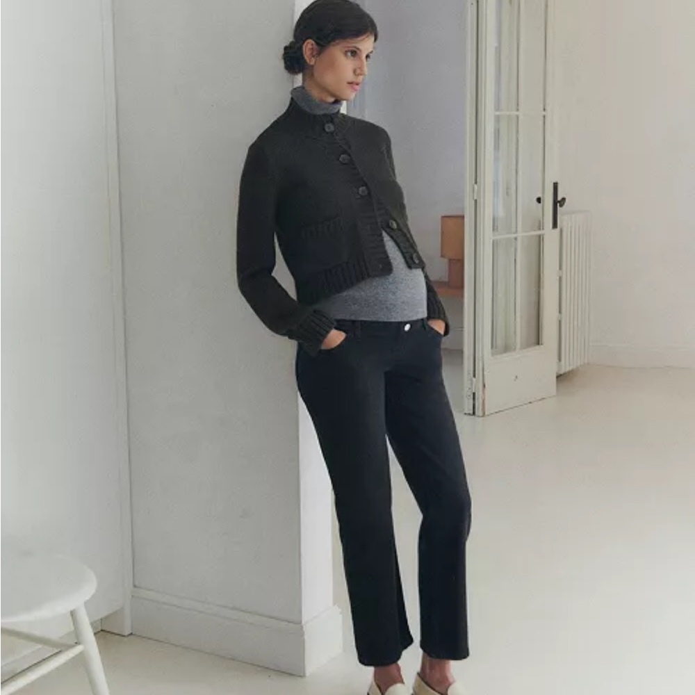 Mango Women’s Maternity Black Jeans